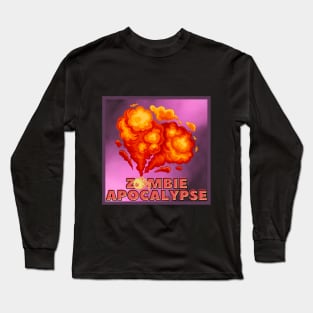 zombie apoalypse by no future b Long Sleeve T-Shirt